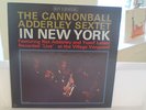 CANNONBALL ADDERLEY SEXTET - IN NEW YORK -RIVERSIDE - MONO - DG - ORIGINAL -MINT