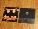 2 BATMAN movie soundtracks 1989 vinyl LP PRINCE & picture score DANNY ELFMAN