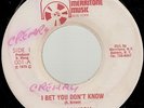 D. ROBINSON / I BET YOU DON'T KNOW / LISTEN