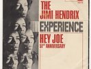 JIMI HENDRIX Hey Joe/51st Anniversary PICTURE SLEEVE/stock 7