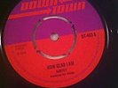 'How Glad I Am' 7 inch vinyl record Reggae Audrey Down Town Label 1970 DT-463