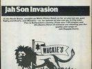 Various Artists - Jah Son Invasion (Wackie's) US orig LP ??