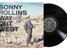 SONNY ROLLINS  WAY OUT WEST RARE ORIGINAL  STEREO  AUDIOPHILE JAZZ LP #S7017