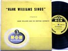 HANK WILLIAMS - HANK WILLIAMS SINGS - 10