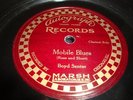 PRE WAR JAZZ - BOYD SENTER - AUTOGRAPH 78 RPM - MOBILE BLUES / GERTIE - LISTEN