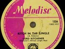 LORD KITCHENER & AFRICAN JUNGLE BOYS 78 Kitch In The Jungle MELODISC Rec UK
