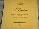 SCHNEIDERHAN - Brahms: Violin Sonata #1 DGG Orig. Germany ED1 tulips 1952