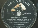ELVIS PRESLEY 78” WOODEN HEART - RCA 1a4006