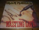 IRON MAIDEN   wasting   love     LP  rare  sealed
