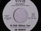 rare Northern Soul 45 JOE MURPHY so blue VIVID Listen
