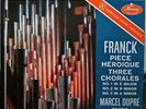 FRANCK:PIECE HEROIQUE/THREE CHORALES MARCEL DUPRE' NYC MERCURY STEREO NM