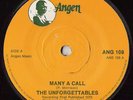 UNFORGETTABLES Many A Call BLACK ARK ROOTS REGGAE 7” ??