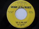R&B SOUL 45 Roy Brown - Rocking all the Time   Home of the Blues 110 VG+