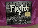 FIGHT WAR OF WORDS LP NEAR MINT WHITE VINYL JUDAS PRIEST ROB HALFORD