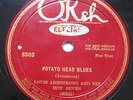 RARE JAZZ 78 Louis Armstrong & His Hot Five Potato Head Blues Okeh 8503 HEAR 