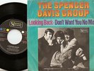 THE SPENCER DAVIS GROUP LOOKING BACK GERMAN 45+PS 1968 MOD FREAKBEAT R&B PSYCH