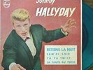 Johnny Hallyday Retiens la nuit - Vinilo verde claro - Ed. spain - Ep