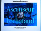 MILES DAVIS ASCENSEUR POUR L' ECHAFAUD ULTRA-RARE TRUE FIRST ORIG U.S. MONO LP