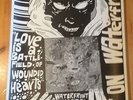 Hard Ons: Love Is a Battlefield Of....RARE  Original Aussie/OZ Poster from 1989
