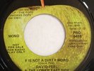 BEATLES APPLE PROMO 45 David Peel 
