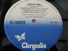 Blondie PARALLEL LINES UK LP 1ST PRESS  ONE PLAY EVER 100% MINT MINUS