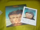 QUEEN - THE MIRACLE VINYL LP UK 1ST PRESS + SIGNED PROMO PHOTO - MINT