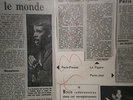 JACQUES BREL OLYMPIA 64 DEDICACE