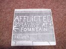 AFFLICTED I'M AFFLICTED UK  RARE PICTURE SLEEVE PUNK KBD BLOODSTAINS OI