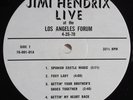JIMI HENDRIX Live At Los Angeles Forum PRIVATE 2XLP