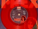 T.REX Christmas Bop 7 RED VINYL 45 Marc Bolan RARE EP UK Xmas Telegam Sam