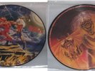 Iron Maiden ?– Run To The Hills / Number Of The Beast -- Rare Promo Picture Disc