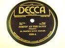 AL COOPER'S SAVOY SULTANS 78rpm on DECCA # 2526 