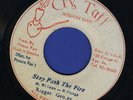 REGGAE GEORGE-STOP PUSH THE FIRE-CRY TUFF-PRINCE FARI-  REGGAE 45 7