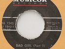 LEE MOSES Bad Girl MUSICOR rare soul r&b northern 45 on VINYL listen