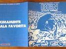 1972 MICHAEL JACKSON Ben MEXICAN Promo 45 Rare