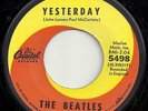 Beatles Yesterday Act Naturally Capitol 5498 Black Subsidiary Print VG++