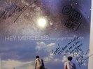 Hey Mercedes-AUTOGRAPHED-Everynight Fire Works-Vinyl LP-Braid-Get Up Kids-NM