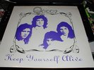 QUEEN KEEP YOURSELF ALIVE RARE LP WITH WHITE LABEL. LIVE LIMITED EDITION