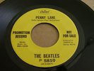 THE BEATLES PENNY LANE / STRAWBERRY FIELDS PROMOTION RECORD CAPITOL WITH SLEEVE