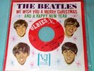 THE BEATLES Wish You Merry XMas**MINT VJ PIC SLEEVE & Oldies 45 Orig OUTER BAGGY