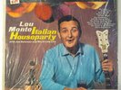 Lou Monte: Italian Houseparty RCA Victor LSP-1976 Still SEALED Orig LP Record