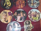 9 Bildplatten, Picture Disc,Vinyl,AC/DC,Dio,Scorpions,T.Rex,Warlock,Bangles.....