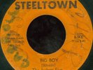 MICHAEL JACKSON FIVE Big Boy ORIGINAL ORANGE LABEL GARY INDIANA 45 on STEELTOWN