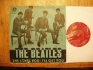 THE BEATLES  ** RARE SWEDISH SINGEL **  SHE LOVES YOU