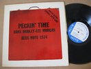Hank Mobley Lee Morgan LP Peckin' Time RARE Blue Note Lbl.