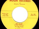 KILLER  MOON ROCKABILLY - ALLEN PAGE - OH BABY - RARE USA ORIGINAL 45