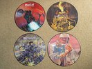 12 Picture Disks aus dem Bereich Hard Rock, Heavy, Trash und Death Metal