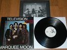 TELEVISION Marquee Moon WLP Richard Hell Ramones Blondie Patti Smith NM/NM PROMO