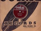 BUDDY HOLLY - PEGGY SUE - 78 RPM - LATE 1957 CORAL RECORS CANADA  ROCKABILLY