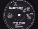 THE ALLUSIONS Gypsy Woman/Fever Oz Garage Punk/Freakbeat 45 1966